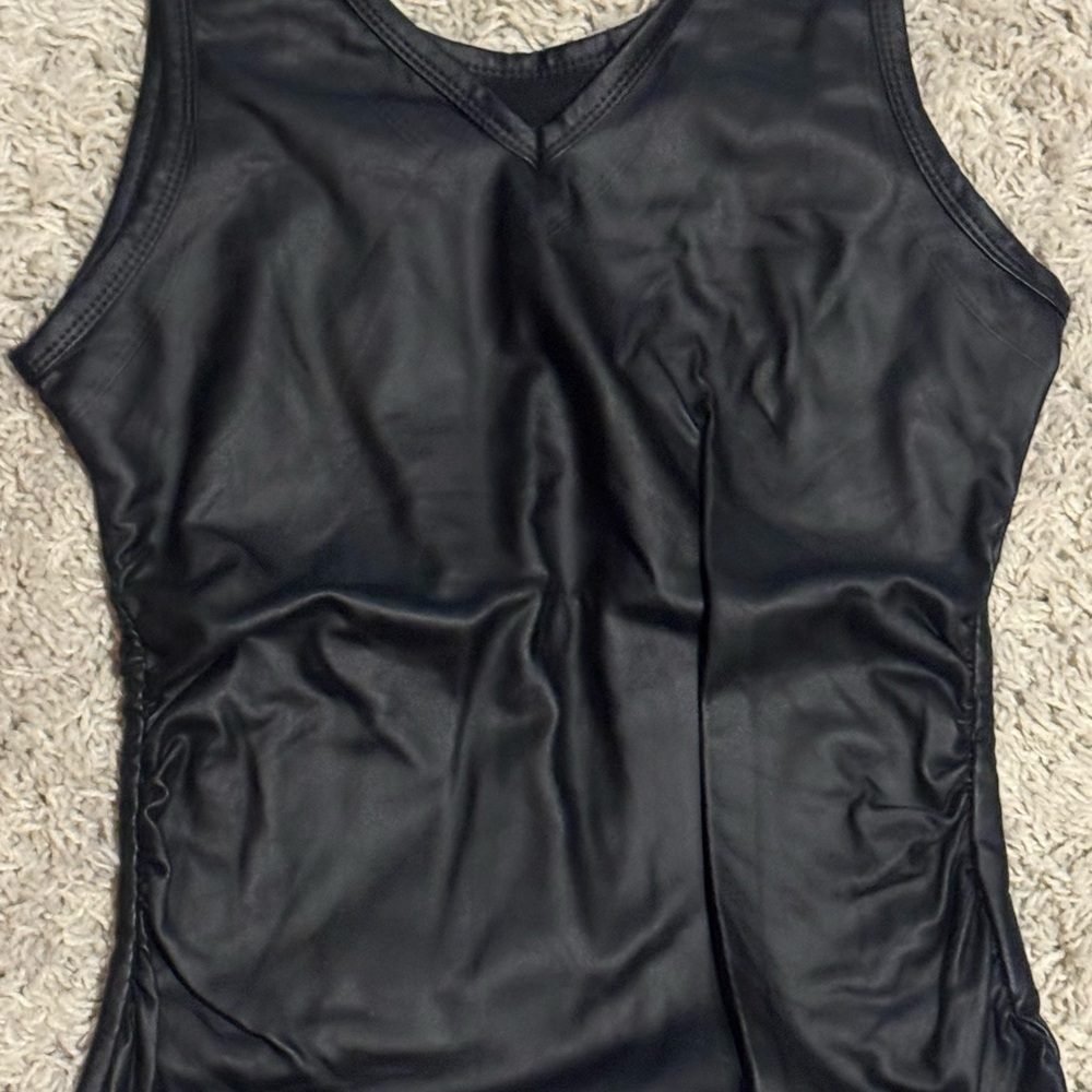 Black Sleeveless Top